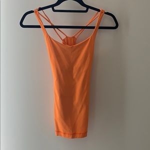Lululemon crossback bright tank top